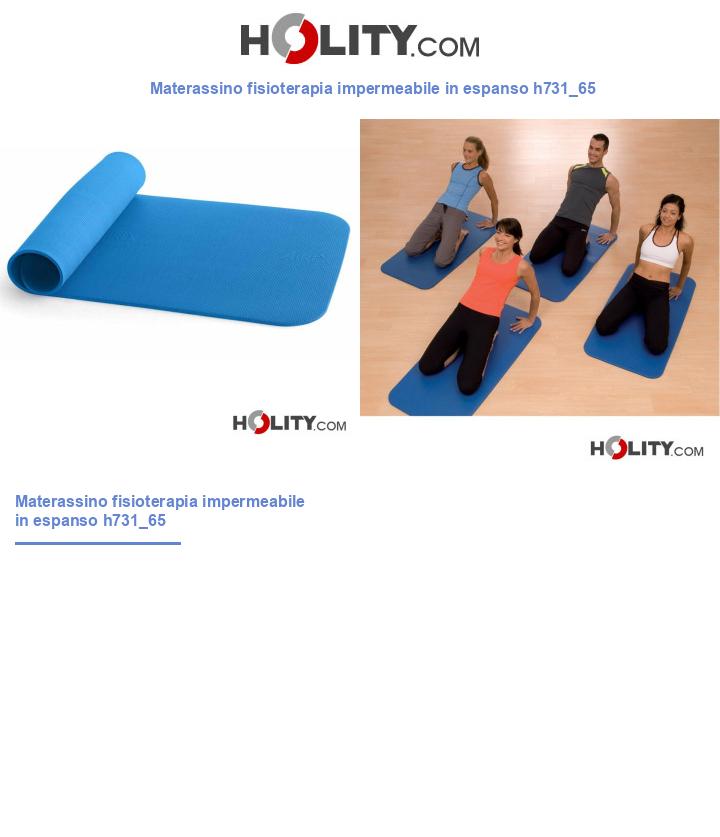 Materassino fisioterapia impermeabile in espanso h731_65