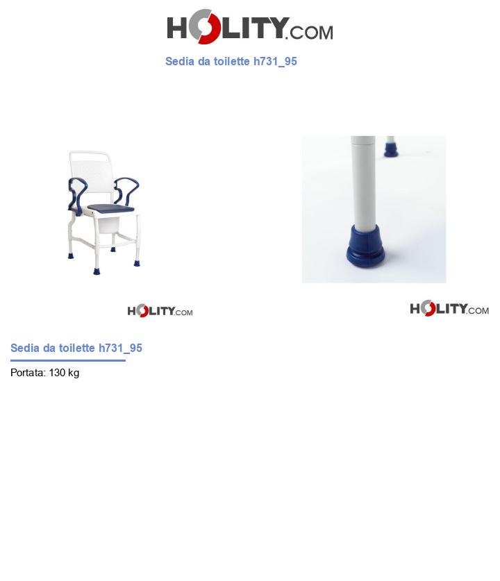 Sedia da toilette h731_95