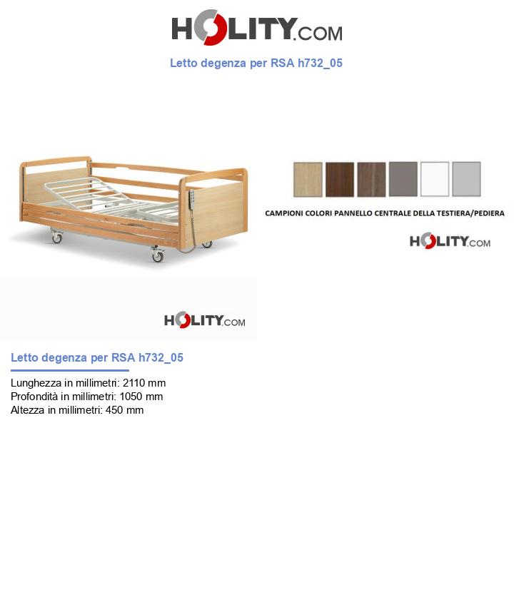 Letto degenza per RSA h732_05