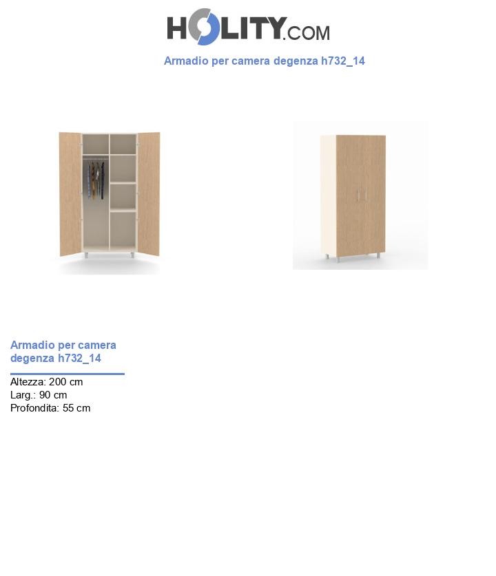 Armadio per camera degenza h732_14