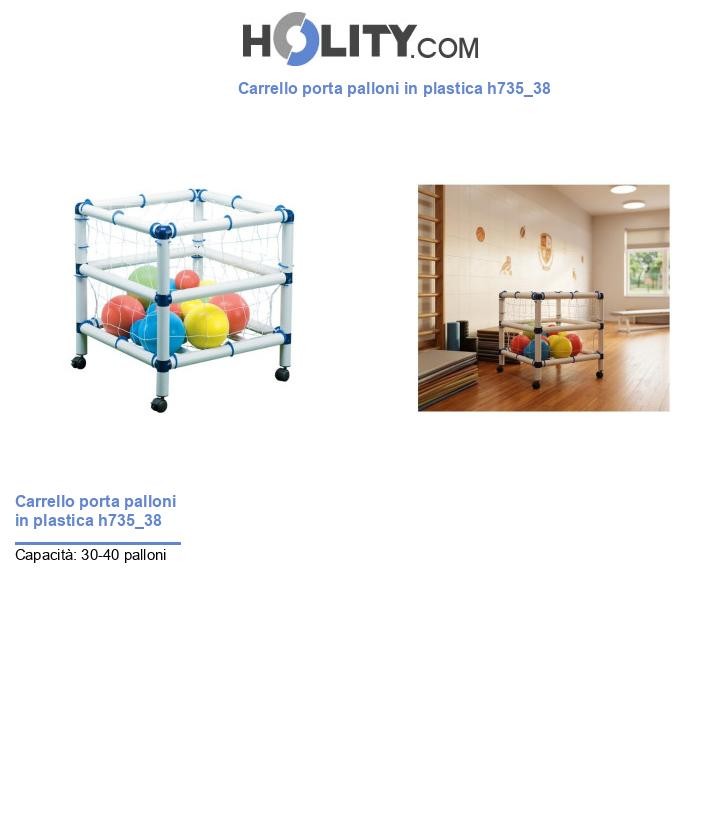 Carrello porta palloni in plastica h735_38