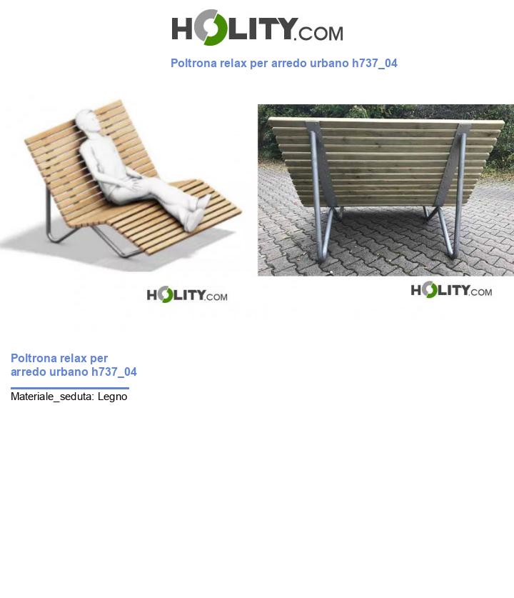 Poltrona relax per arredo urbano h737_04