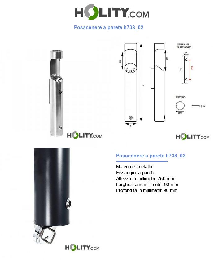 Posacenere a parete h738_02