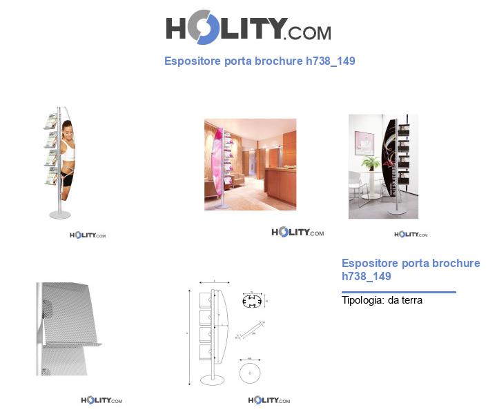 Espositore porta brochure h738_149