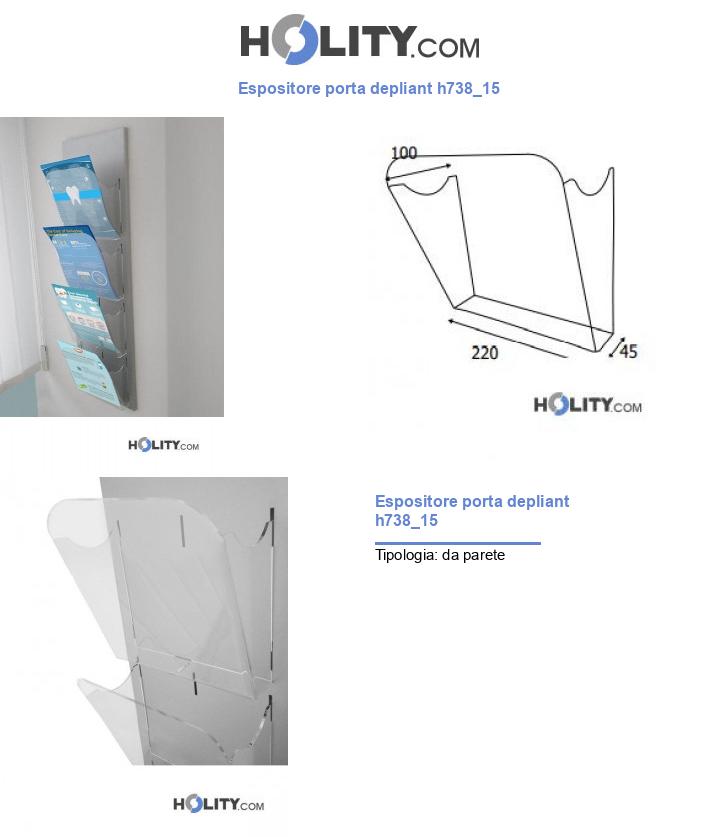 Espositore porta depliant h738_15