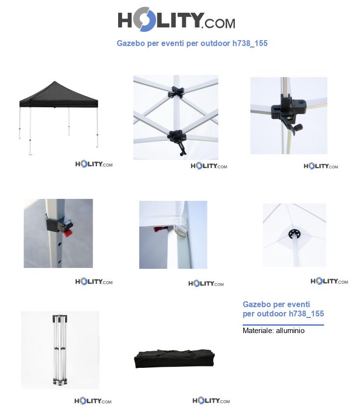 Gazebo per eventi per outdoor h738_155