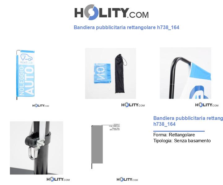 Bandiera pubblicitaria rettangolare h738_164