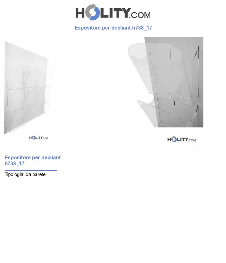 Espositore per depliant h738_17