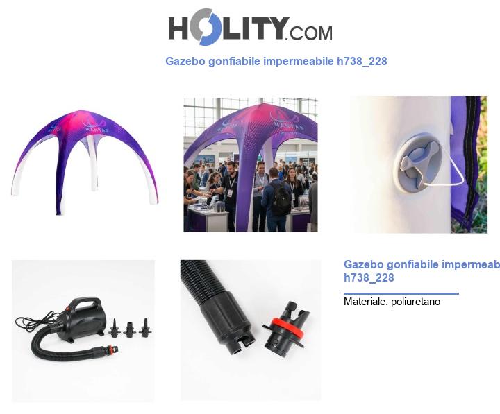 Gazebo gonfiabile impermeabile h738_228