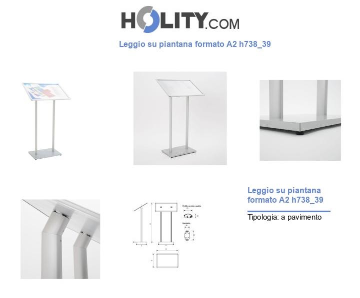 Leggio su piantana formato A2 h738_39