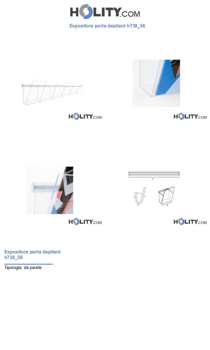 Espositore porta depliant h738_56