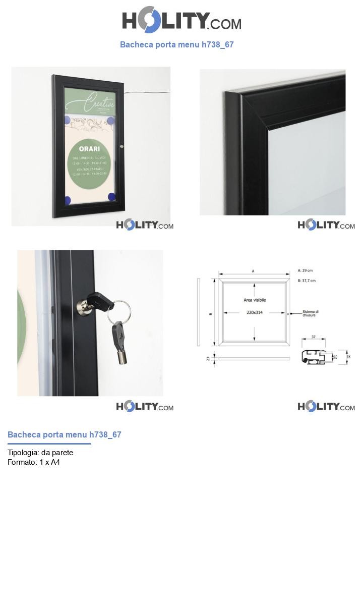 Bacheca porta menu h738_67