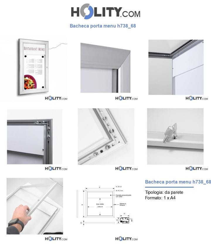 Bacheca porta menu h738_68