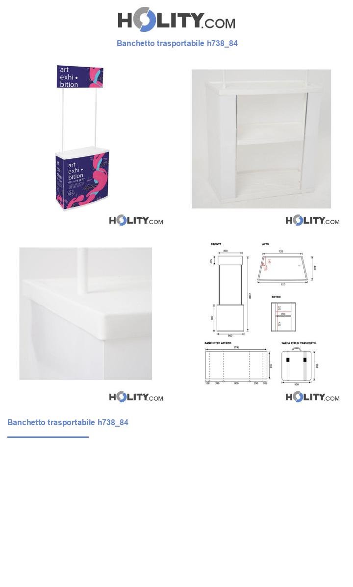 Banchetto trasportabile h738_84