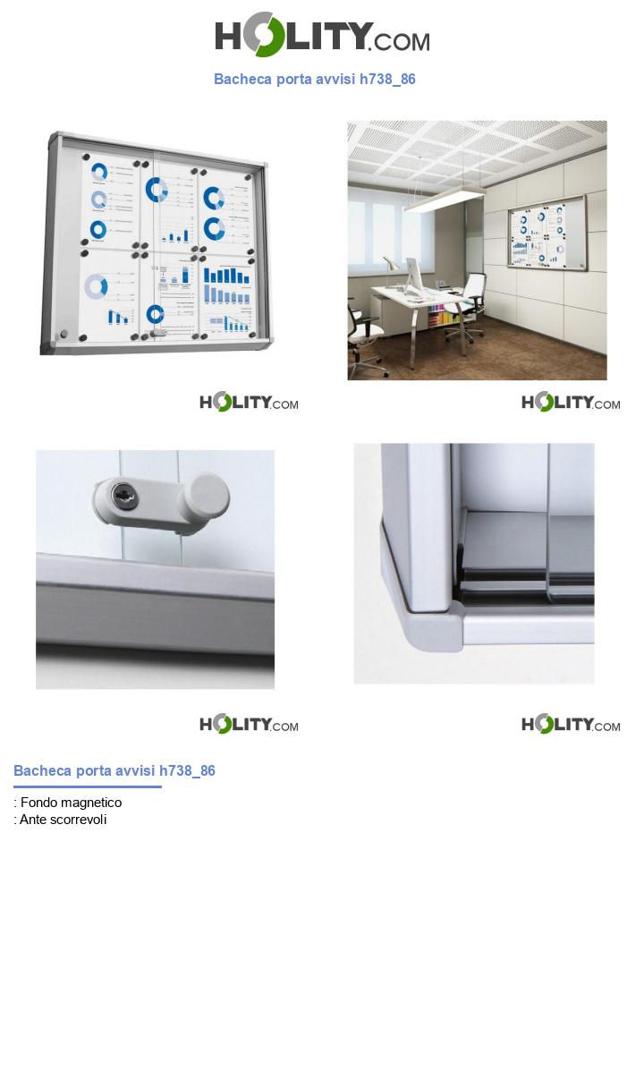 Bacheca porta avvisi h738_86