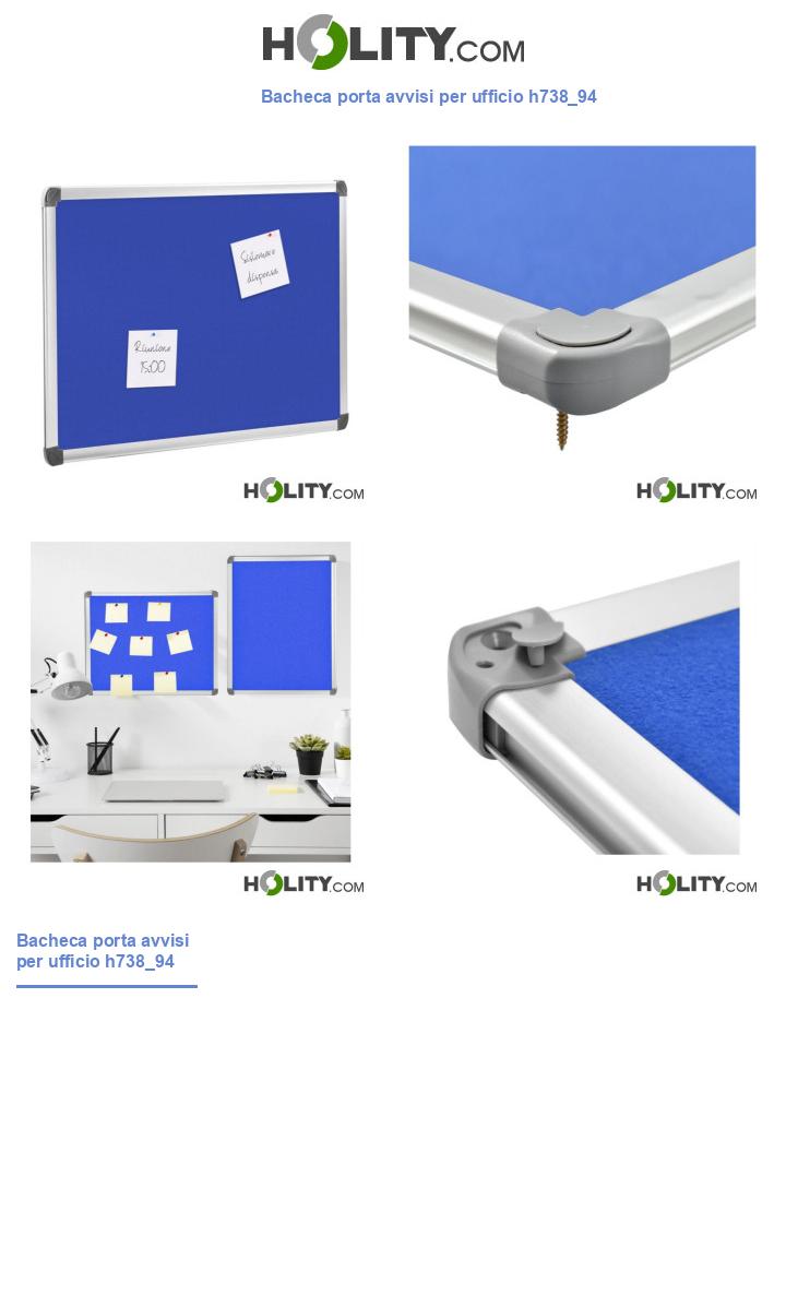Bacheca porta avvisi per ufficio h738_94