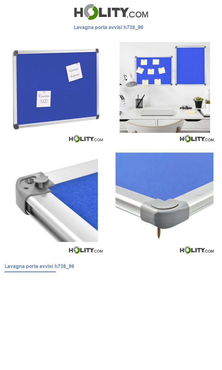 Lavagna porta avvisi h738_96