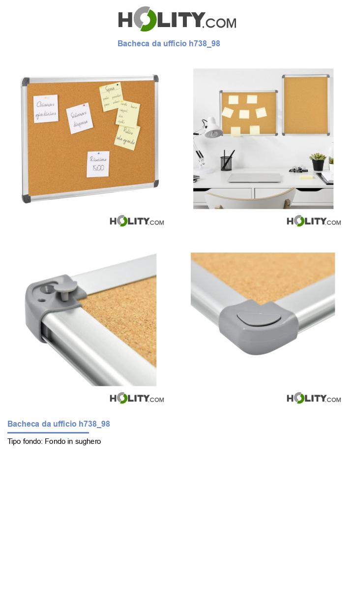 Bacheca da ufficio h738_98