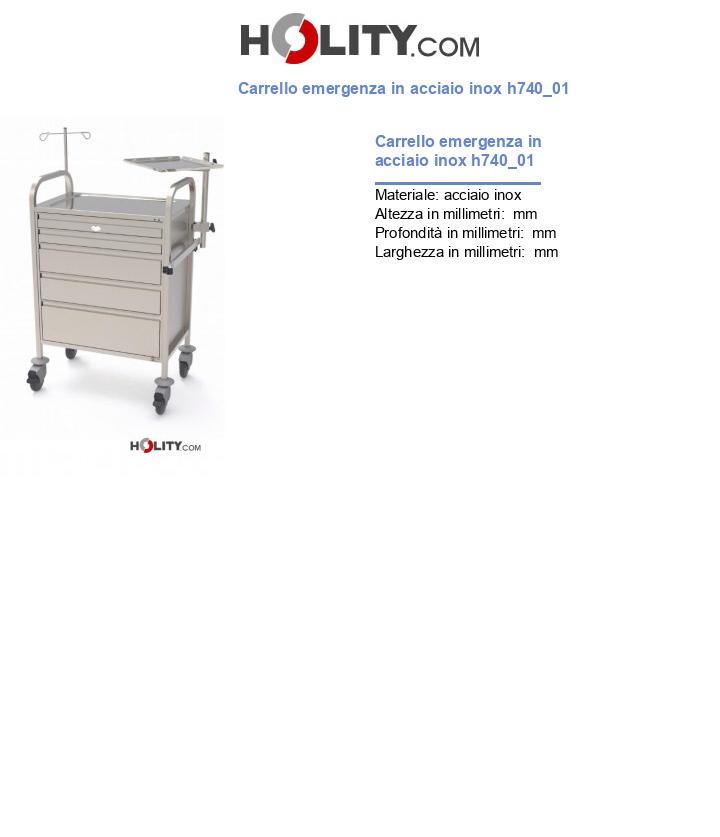 Carrello emergenza in acciaio inox h740_01