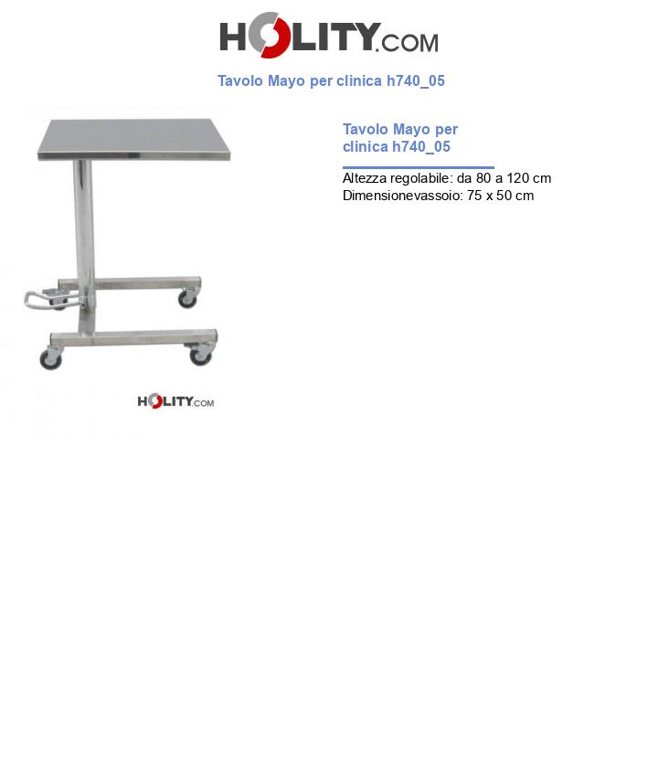 Tavolo Mayo per clinica h740_05