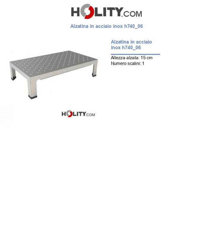 Alzatina in acciaio inox h740_06