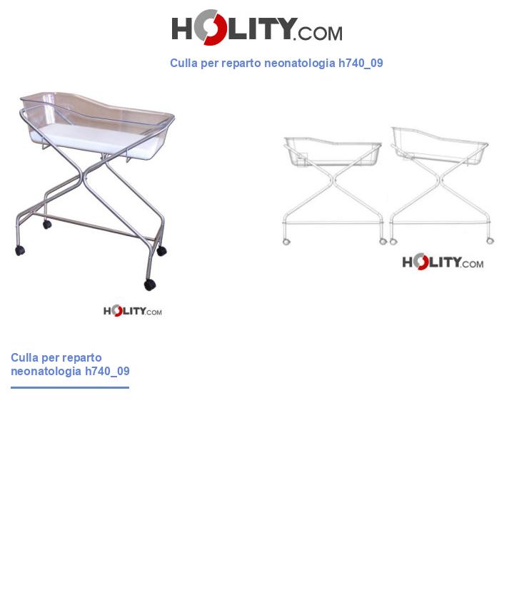 Culla per reparto neonatologia h740_09