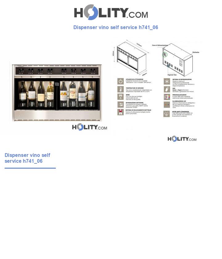 Dispensador de vino self service h741_06