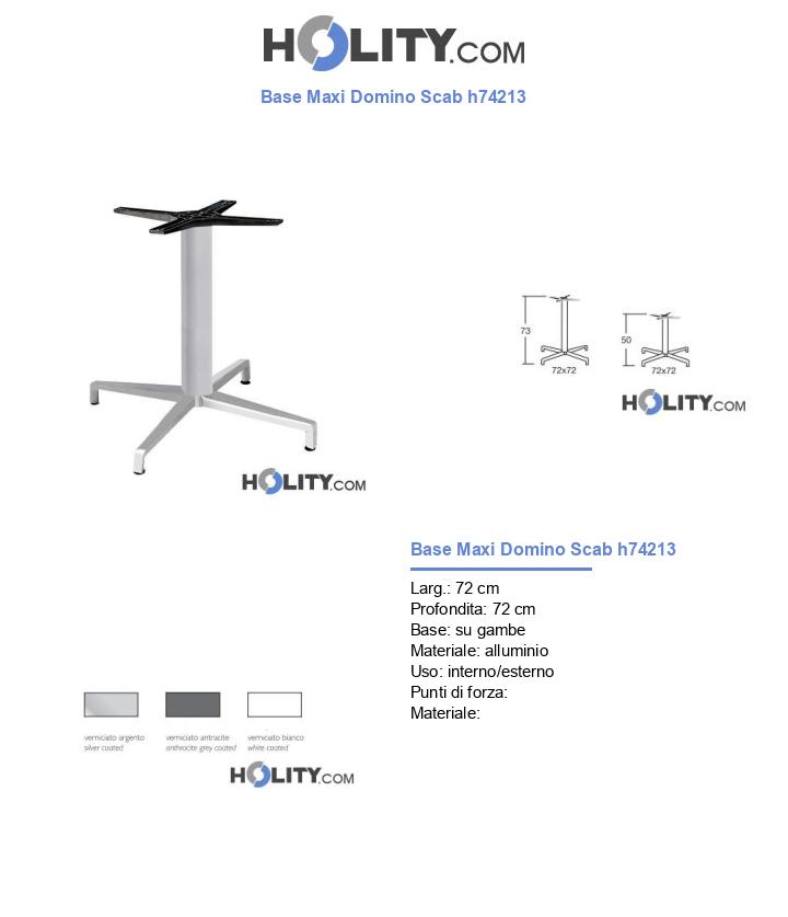 Base Maxi Domino Scab h74213