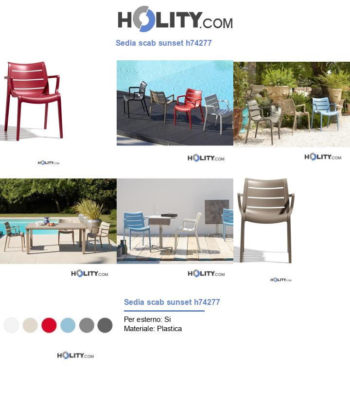 Sedia scab sunset h74277