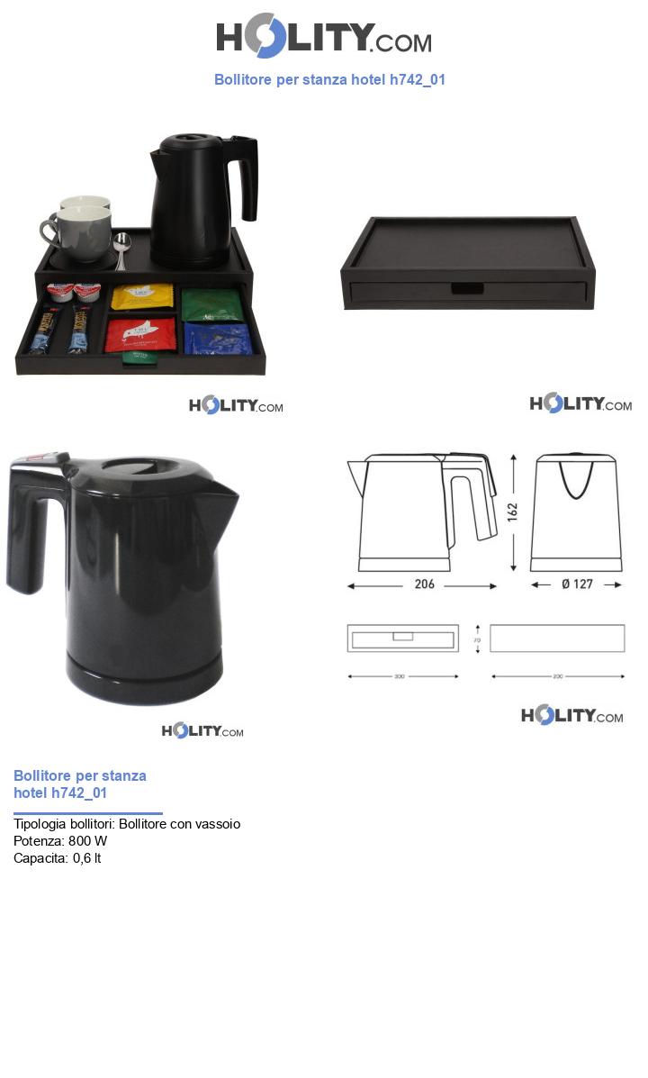 Bollitore per stanza hotel h742_01
