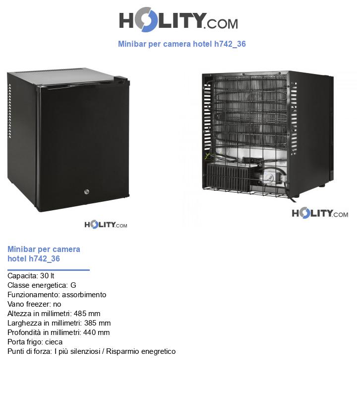 Minibar per camera hotel h742_36