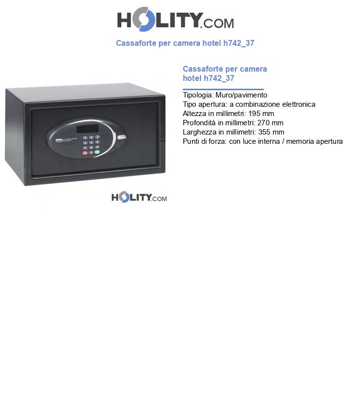Cassaforte per camera hotel h742_37