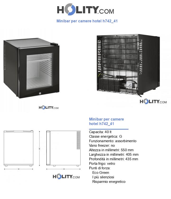 Minibar per camere hotel h742_41