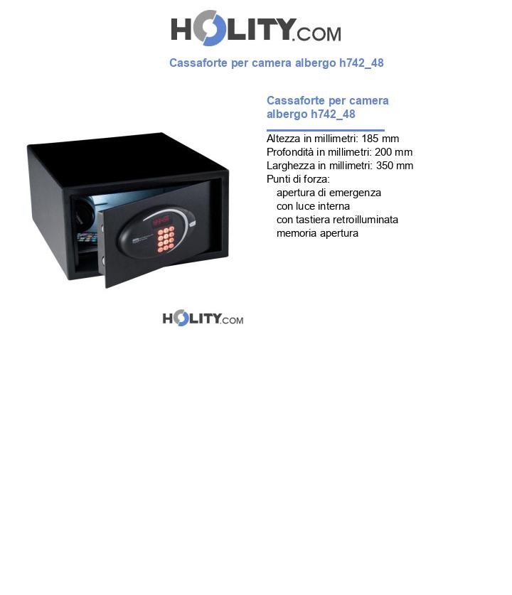 Cassaforte per camera albergo h742_48