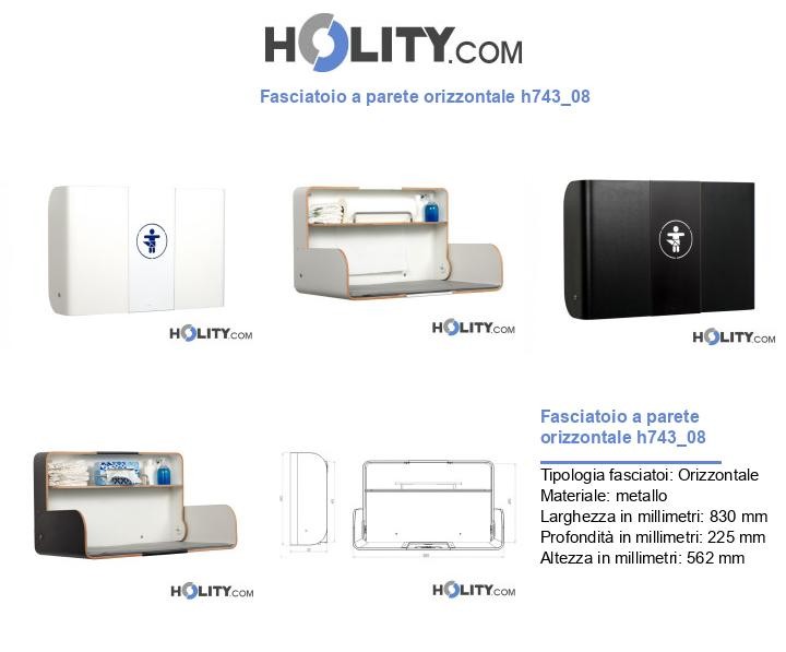Fasciatoio a parete orizzontale h743_08
