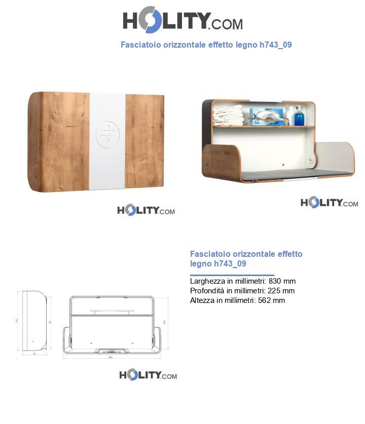 Fasciatoio orizzontale effetto legno h743_09