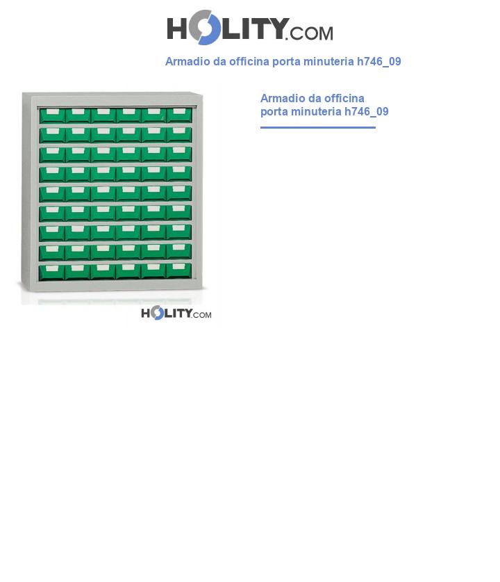 Armadio da officina porta minuteria h746_09
