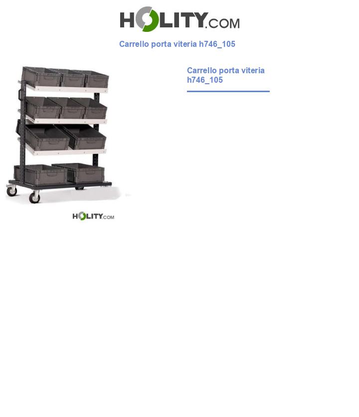 Carrello porta viteria h746_105