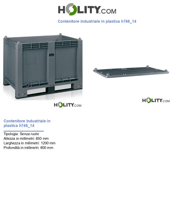 Contenitore industriale in plastica h746_14