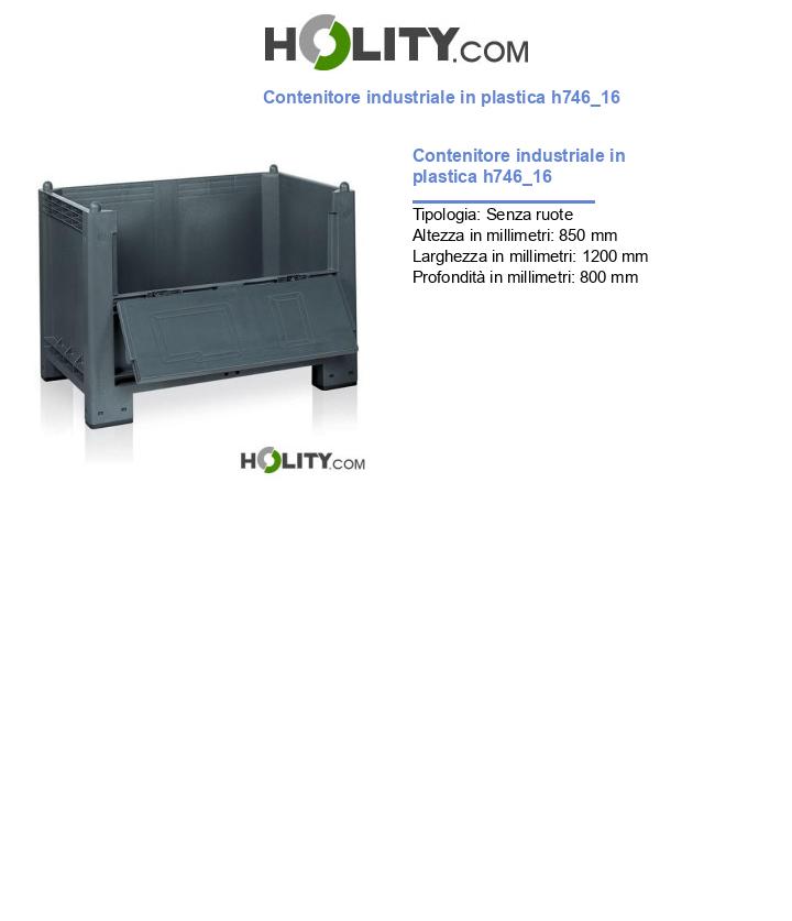 Contenitore industriale in plastica h746_16
