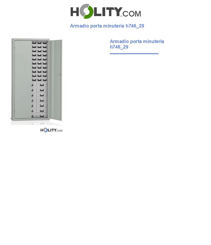 Armadio porta minuteria h746_29