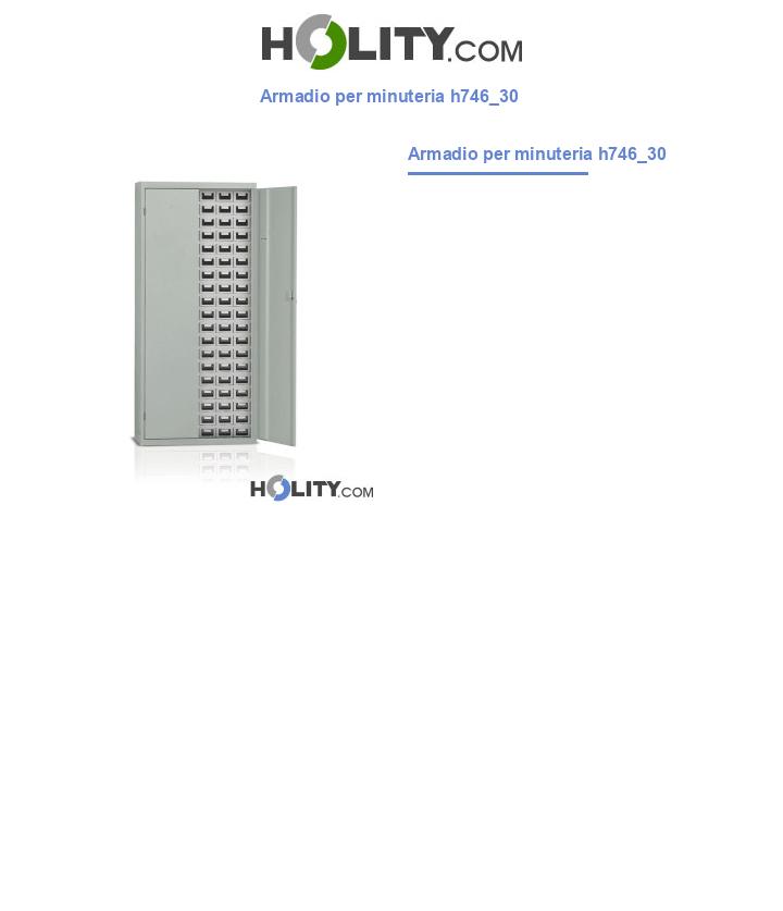 Armadio per minuteria h746_30