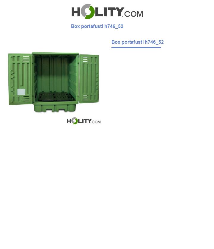 Box portafusti h746_52
