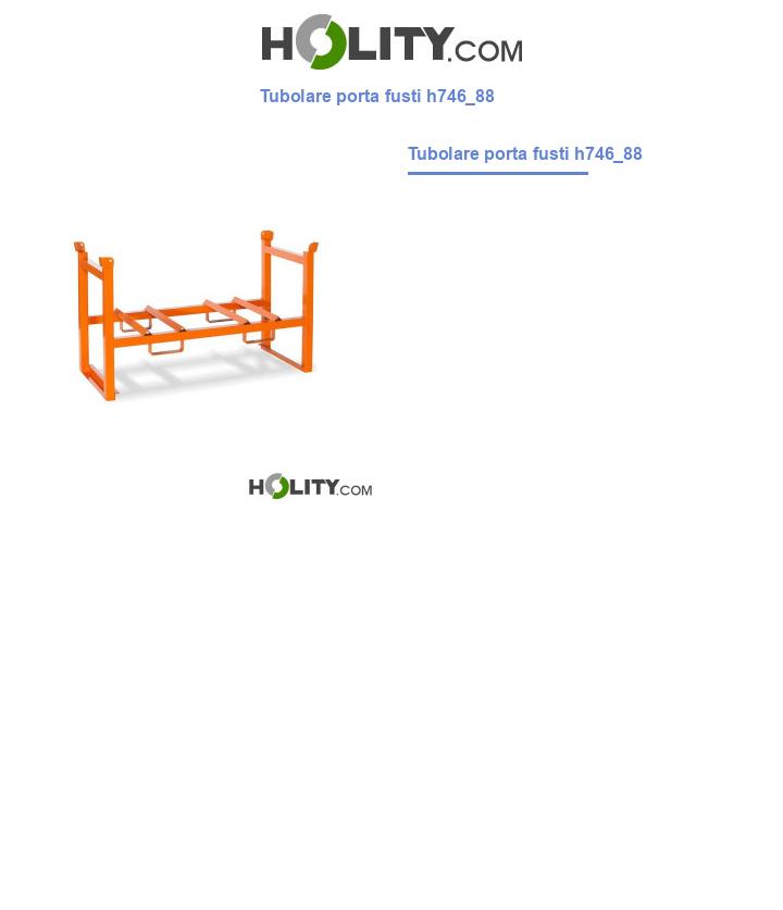 Tubolare porta fusti h746_88