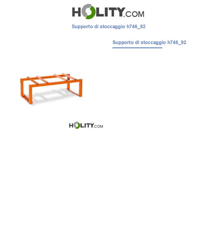 Supporto di stoccaggio h746_92