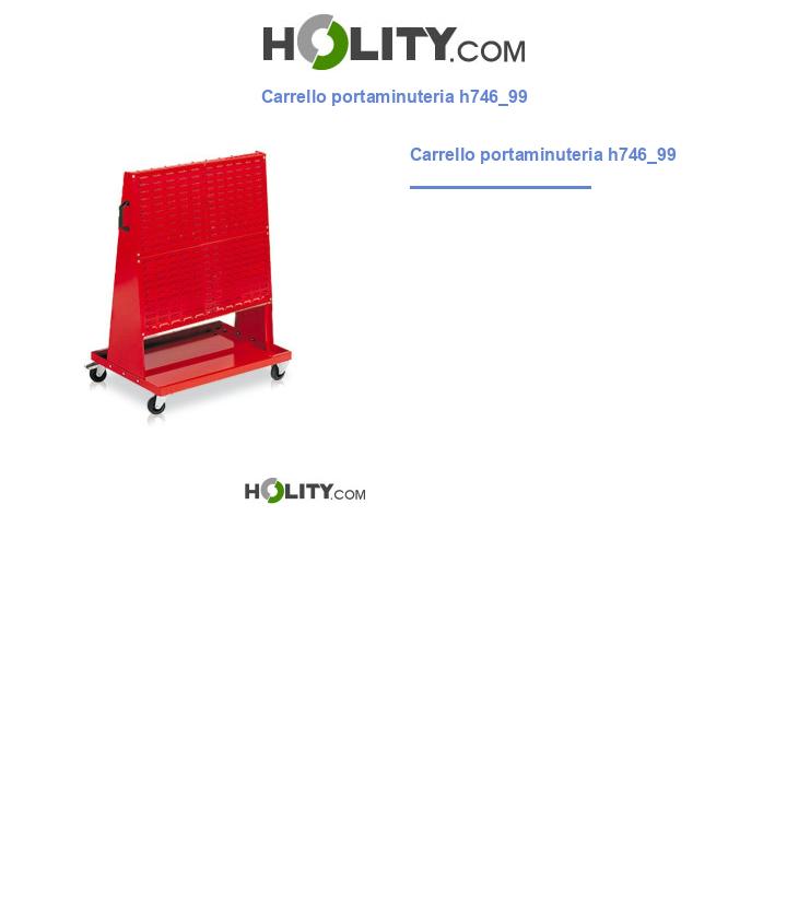Carrello portaminuteria h746_99