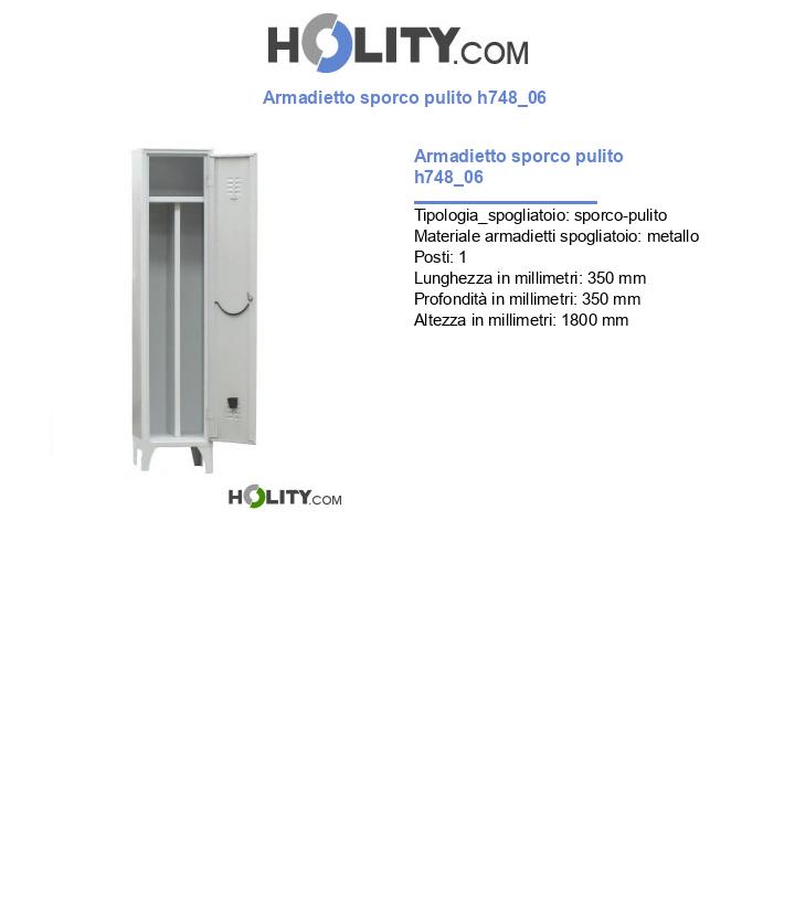 Armadietto sporco pulito h748_06