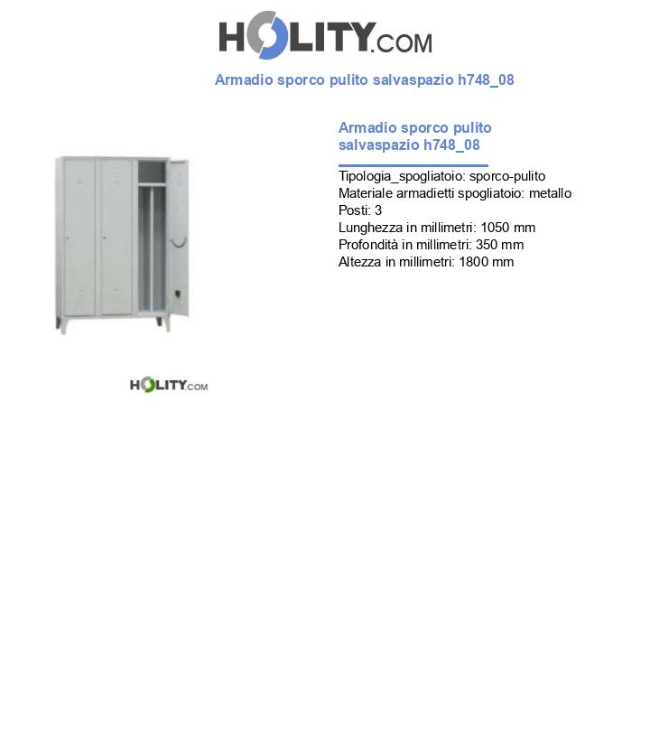 Armadio sporco pulito salvaspazio h748_08