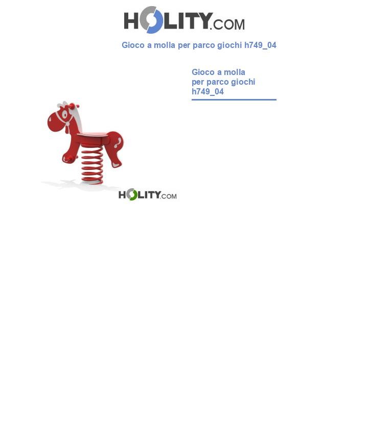 Gioco a molla per parco giochi h749_04