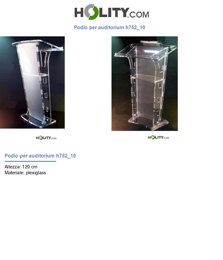 Podio per auditorium h752_10